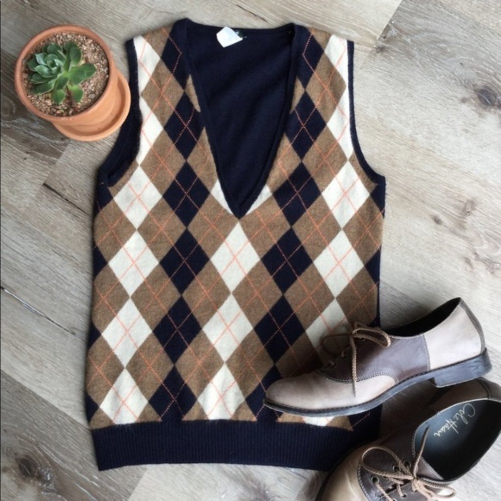 J.Crew Deep-V Neck Sweater Vest